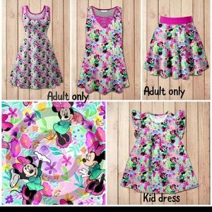 Minnie mouse kids dress
